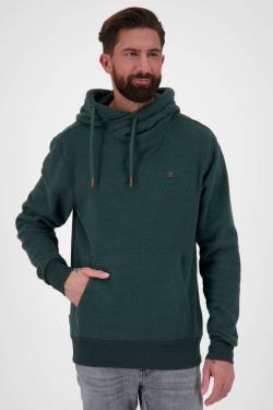 Hochwertiger Hoodie JohnsonAKA für Herren mit viel Komfort Dunkelgrün von alifeandkickin