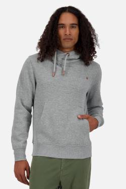 Hoodie Herren JohnsonAK A Grau von alifeandkickin