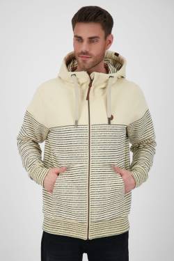 HurricaneAK B Sweatjacke Herren  Beige von alifeandkickin