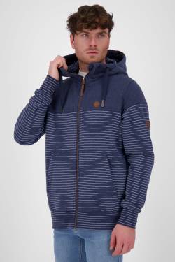 HurricaneAK B Sweatjacke Herren  Dunkelblau von alifeandkickin