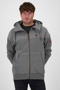 HurricaneAK B Sweatjacke Herren  Grau von alifeandkickin