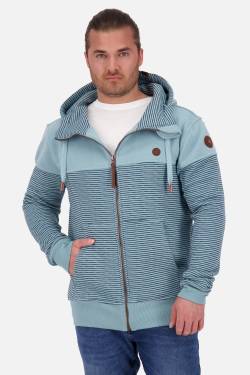 HurricaneAK Z Sweatjacke mit Kapuze Grau von alifeandkickin