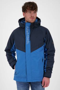 JackAK A - Herren Kurzjacke in sportlichem Design für jede Jahreszeit Blau von alifeandkickin