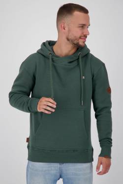 JohnsonAK A Hoodie für Herren - Klassisch, bequem und alltagstauglich Dunkelgrün von alifeandkickin