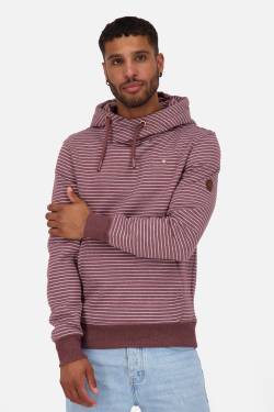 Kapuzenpullover Herren JohnsonAK Z Dunkelrot von alifeandkickin