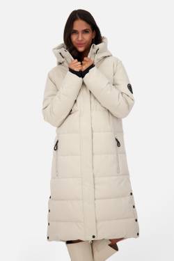 KatiaAK A Puffer Coat  Beige von alifeandkickin