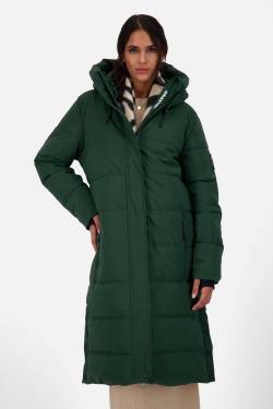 KatiaAK A Puffer Coat  Dunkelgrün von alifeandkickin