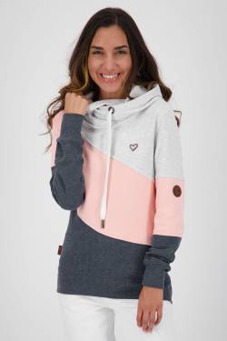 Lässiges Kapuzensweatshirt StacyAK A für Damen Grau von alifeandkickin