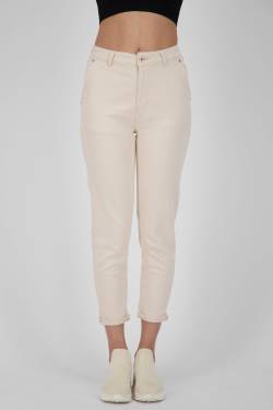 LaureenAK DNM R - Trendige High-Waist Damen Jeans Beige von alifeandkickin