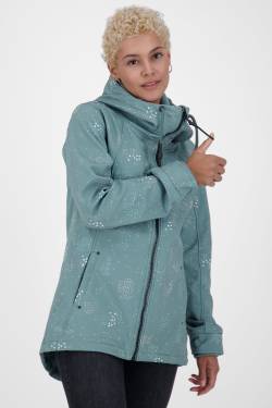 LilouAK S Übergangsjacke - mit hochwertiger Softshell Qualität Grau von alifeandkickin