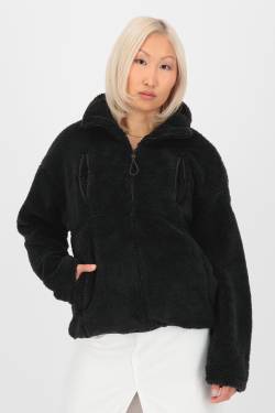 LiobaAK G Teddy Sweat Jacket  Schwarz von alifeandkickin