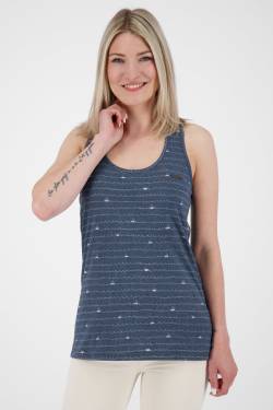 LuciaAK B Damen-Shirt - Sportlicher Style für den Sommer Dunkelblau von alifeandkickin