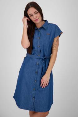 MaeveAK DNM A - Damenkleid in Denim-Optik von Alife and Kickin Dunkelblau von alifeandkickin