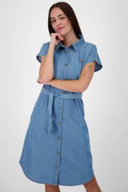 MaeveAK DNM A - Damenkleid in Denim-Optik von Alife and Kickin Hellblau von alifeandkickin