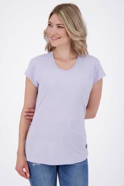 MimmyAK Z T-Shirt Damen mit Streifen Violett von alifeandkickin