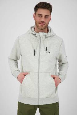 Modisch und funktional: Die TrasherAK A Herrensweatjacke Grau von alifeandkickin