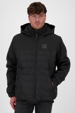 Mr BlackAK A - sportliche Steppjacke für Herren Schwarz von alifeandkickin