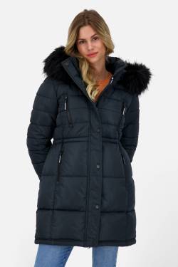 NicolaAK A Puffer Coat  Dunkelblau von alifeandkickin