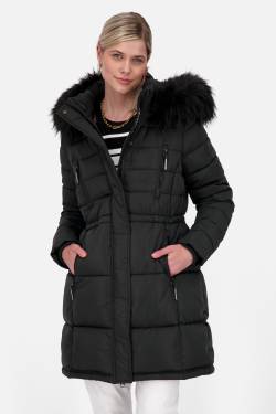 NicolaAK A Puffer Coat  Schwarz von alifeandkickin