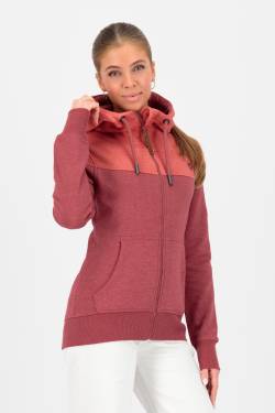 PalinaAK A Hooded Sweat Jacket  Dunkelrot von alifeandkickin