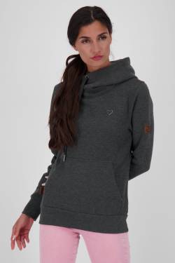 SarahAK A Hoodie Damen mit Kapuze Schwarz von alifeandkickin