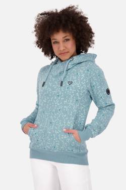 SarahAK B Hoodie Damen mit Muster Grau von alifeandkickin