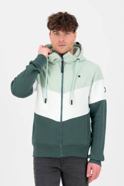 SimonAK A Hooded Sweat Jacket  Dunkelgrün von alifeandkickin