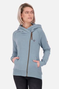 SnakecharmerAK A - Bequeme Damen Sweatjacke für lässige Styles Grau von alifeandkickin