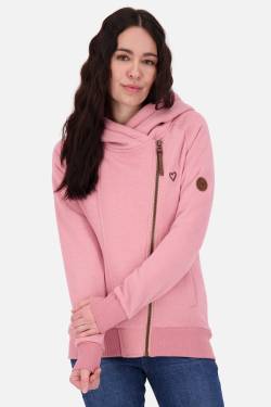 SnakecharmerAK A - Bequeme Damen Sweatjacke für lässige Styles Rosa von alifeandkickin