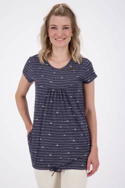 Sommer-Shirt mit Stil SummerAK B für jeden Anlass Dunkelblau von alifeandkickin