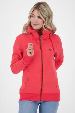 Sommerlicher Style Sweatjacke VivianAK A Damen Rot von alifeandkickin