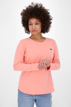 Sportlich und feminin - Langarmshirt LeaAK A für modische Frauen Orange von alifeandkickin