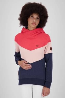 StanaAK A Hoodie Damen mit Colorblock Dunkelblau von alifeandkickin