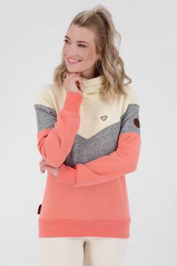 StanaAK A Hoodie Damen mit Colorblock Orange von alifeandkickin