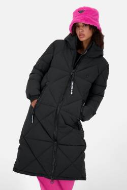 Steppjacke Damen EnyaAK A modern Schwarz von alifeandkickin