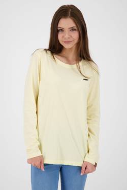 Stilvoll und bequem - Longsleeve LeaAK A für Damen Gelb von alifeandkickin