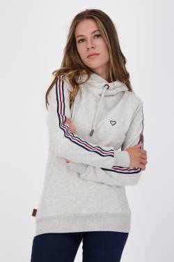 Streatwear-Hoodie SarahAK D Damen Grau von alifeandkickin