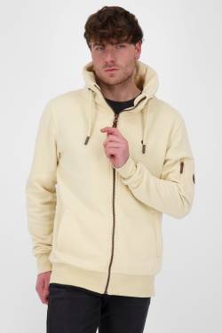 Stylische Herren-Sweatjacke EliasAK Beige von alifeandkickin