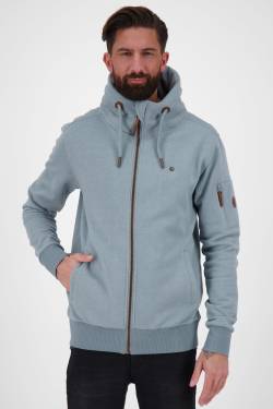 Stylische Herren-Sweatjacke EliasAK Grau von alifeandkickin