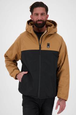 Stylische Herrenjacke für Wind und Wetter – Mr DiamondAK A Schwarz von alifeandkickin