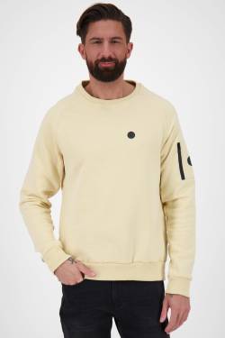 Stylischer Herrensweatpullover: VinnAK A von Alife and Kickin Beige von alifeandkickin