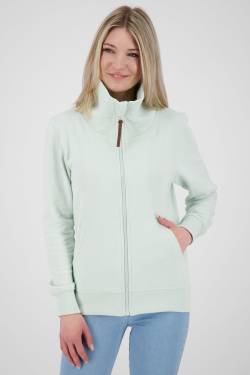 Stylish und komfortabel: VivianaAK A Damen Sweatjacke Hellgrün von alifeandkickin