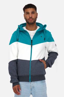 Sweatjacke Herren SimonAK A Dunkelblau von alifeandkickin