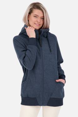 Sweatjacke MariaAK Damen mit Stil Dunkelblau von alifeandkickin