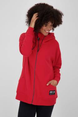 Sweatjacke MariaAK Damen mit Stil Rot von alifeandkickin