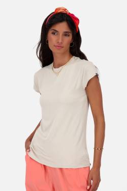 T-Shirt Damen MimmyAK A Beige von alifeandkickin