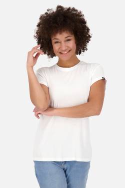 T-Shirt MimmyAK A für Damen - Stilvoll kombinierbar und angenehm zu tragen Weiß von alifeandkickin