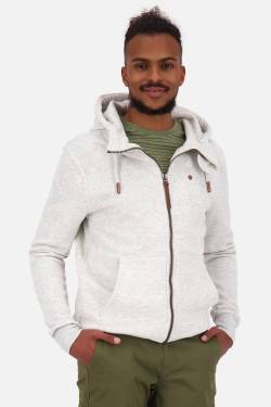 TrasherAK A Sweatjacke Herren mit Kapuze Grau von alifeandkickin