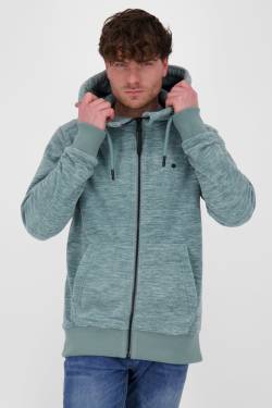 TrasherAK F Herren Fleecejacke von Alife and Kickin: Stylisch und funktional Grau von alifeandkickin