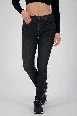 Trendige Damenjeans - ChelseaAK B Skinny Jeans Schwarz von alifeandkickin